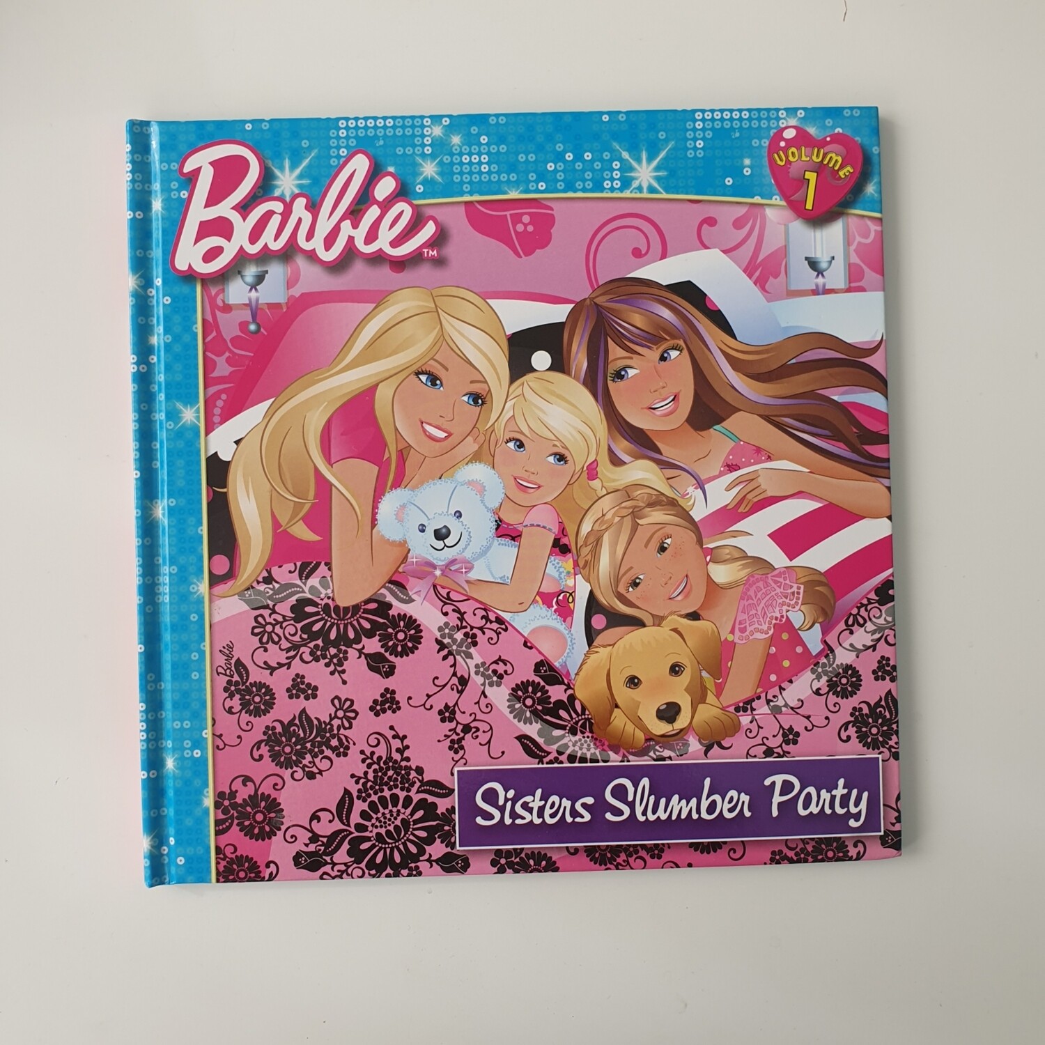 Barbie Sisters Slumber Party Notebook - no original book pages