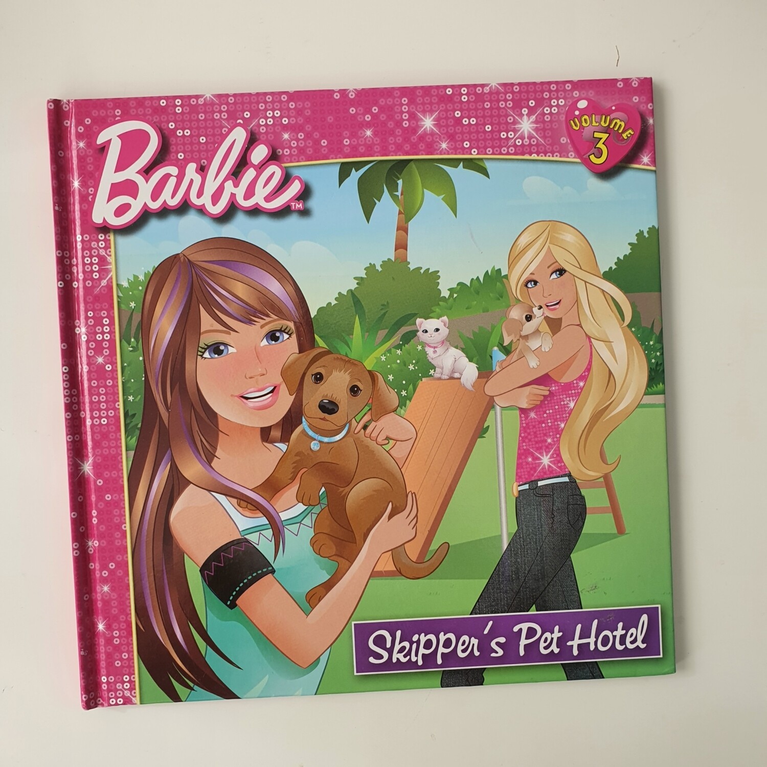 Barbie Skippers Pet Hotel Notebook - no original book pages