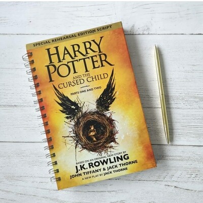 Harry Potter and the Cursed Child - made from a dust jacket