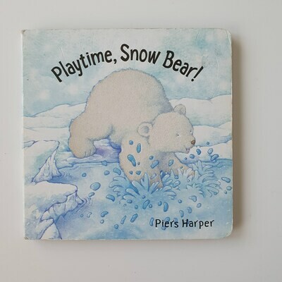 Playtime, Snow Bear! - Christmas, polar bear