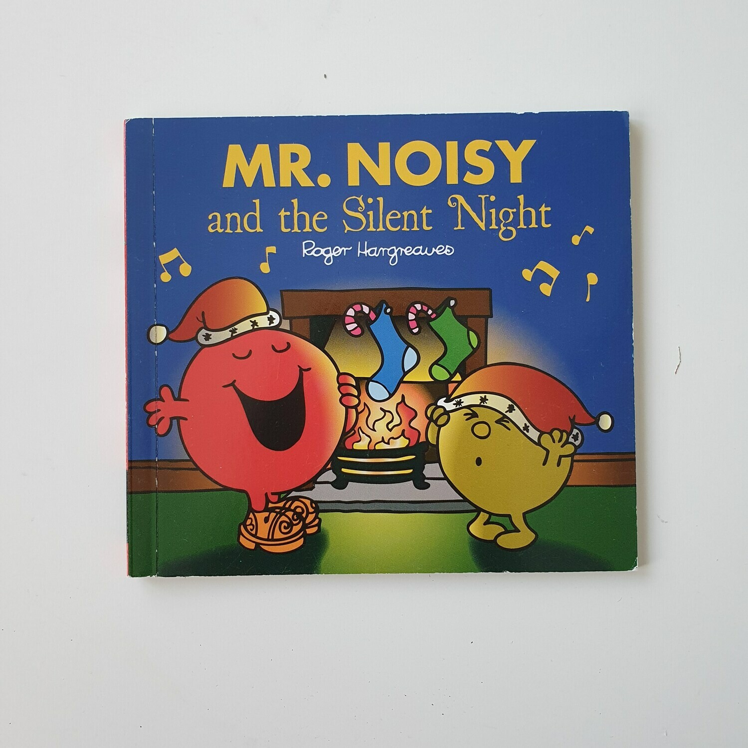 Mr Men Christmas selection made from paperback books - includes metal book corners