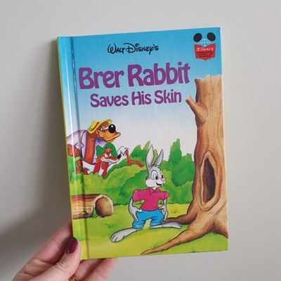 Brer Rabbit Notebook - saves his skin  - from Song of the South