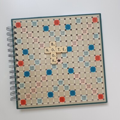 Scrabble Travel Notebook
