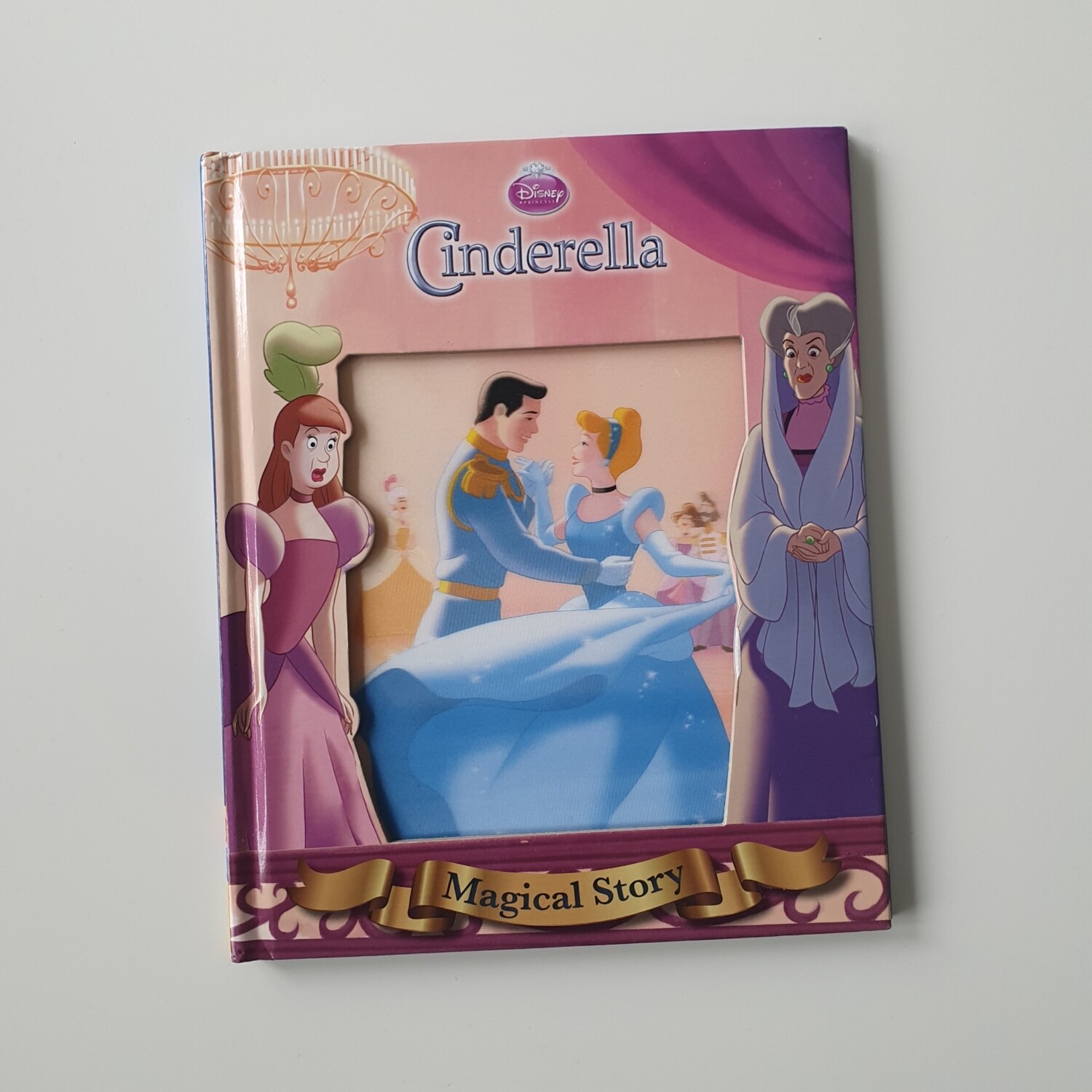 Cinderella Hologram / lenticular print Notebook - no original book pages