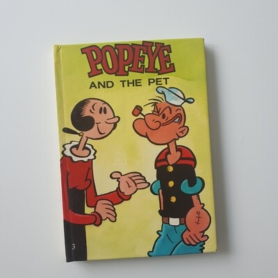 Popeye Notebook - pop up book