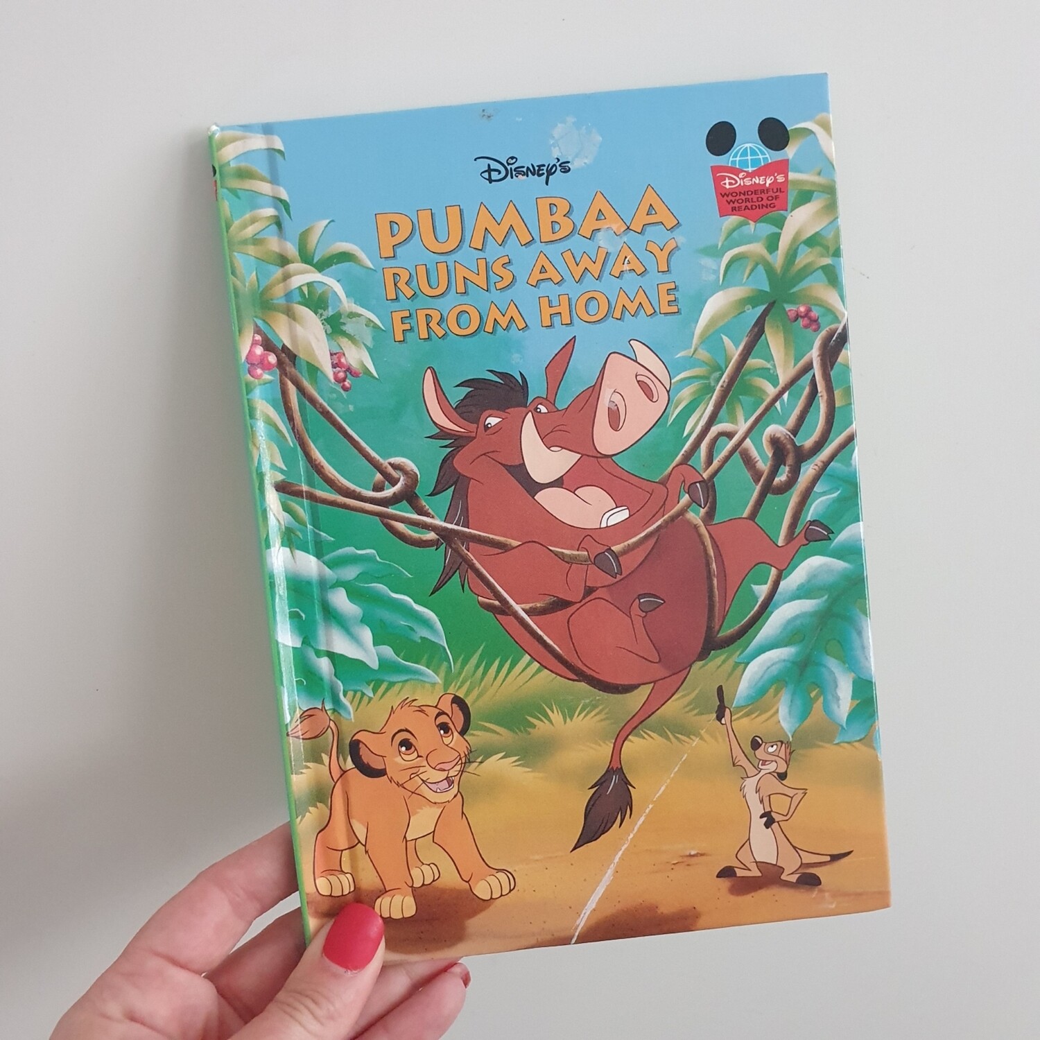 Lion King Notebook - Pumbaa Runs Away