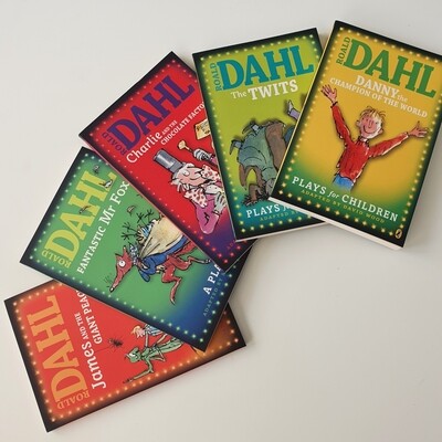 Roald Dahl Play Notebooks - made from a paperback book - choose from a selection of plays