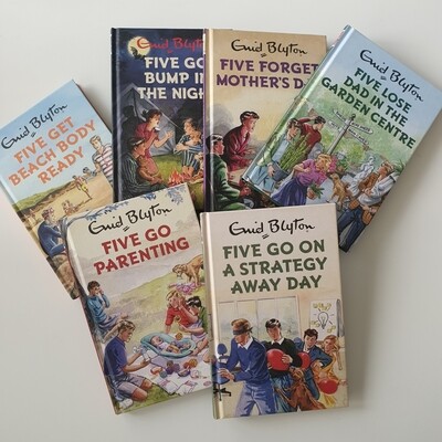 Famous Five Enid Blyton for Grown Ups - choose from a  selection Gluten Free, christmas party