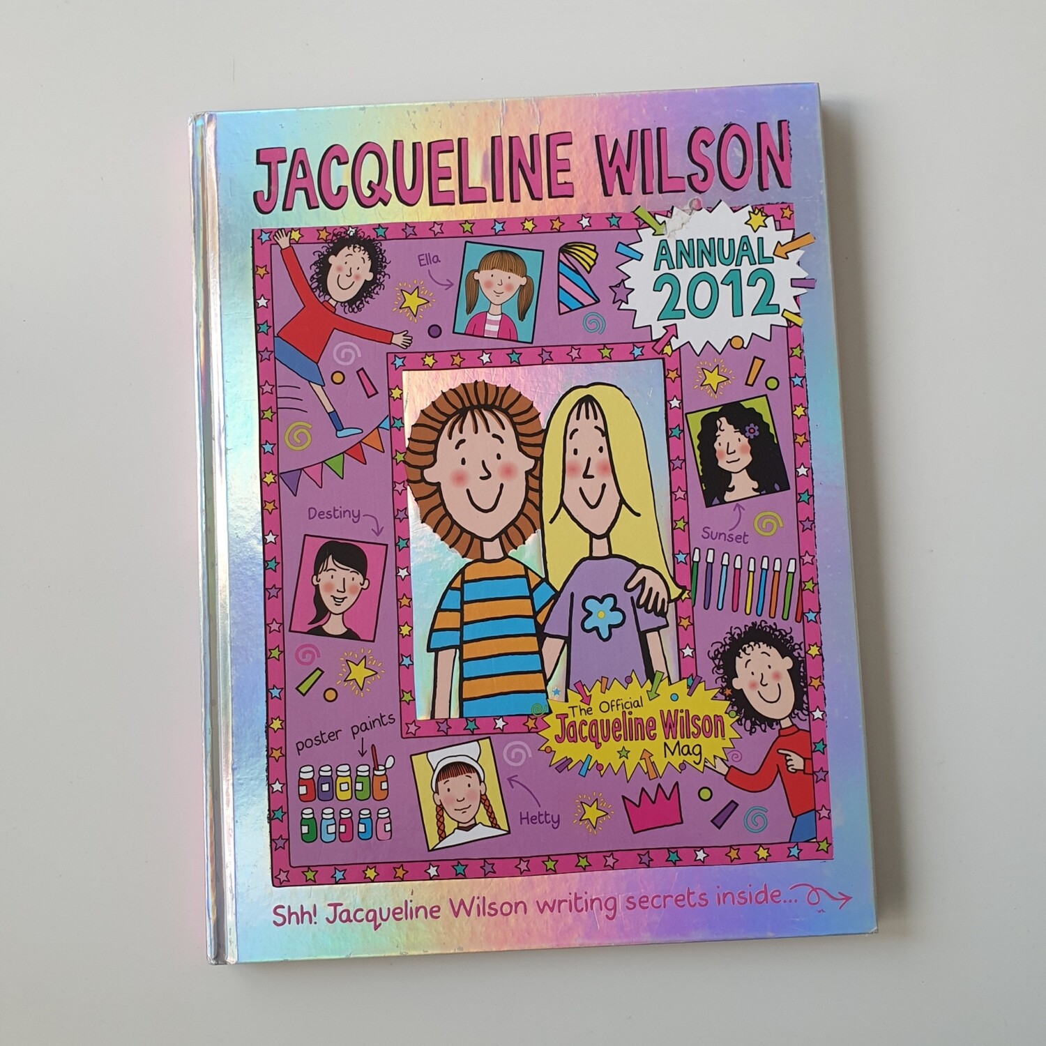 Jacqueline Wilson 2012 Annual - hologram cover