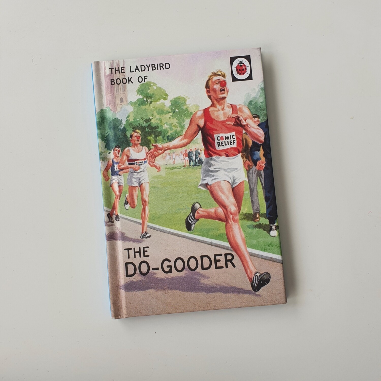 The Do Gooder - ladybird book - running, marathon, charity, comic relief