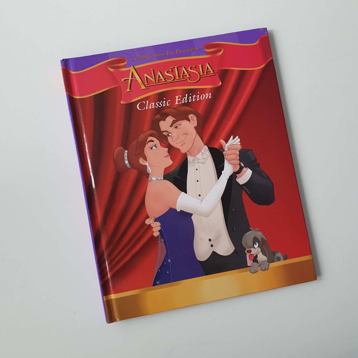 Anastasia Notebook - made from a dust jacket