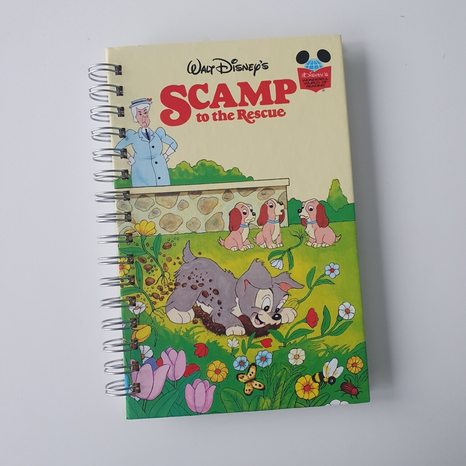 Scamp to the Rescue plain paper Notebook