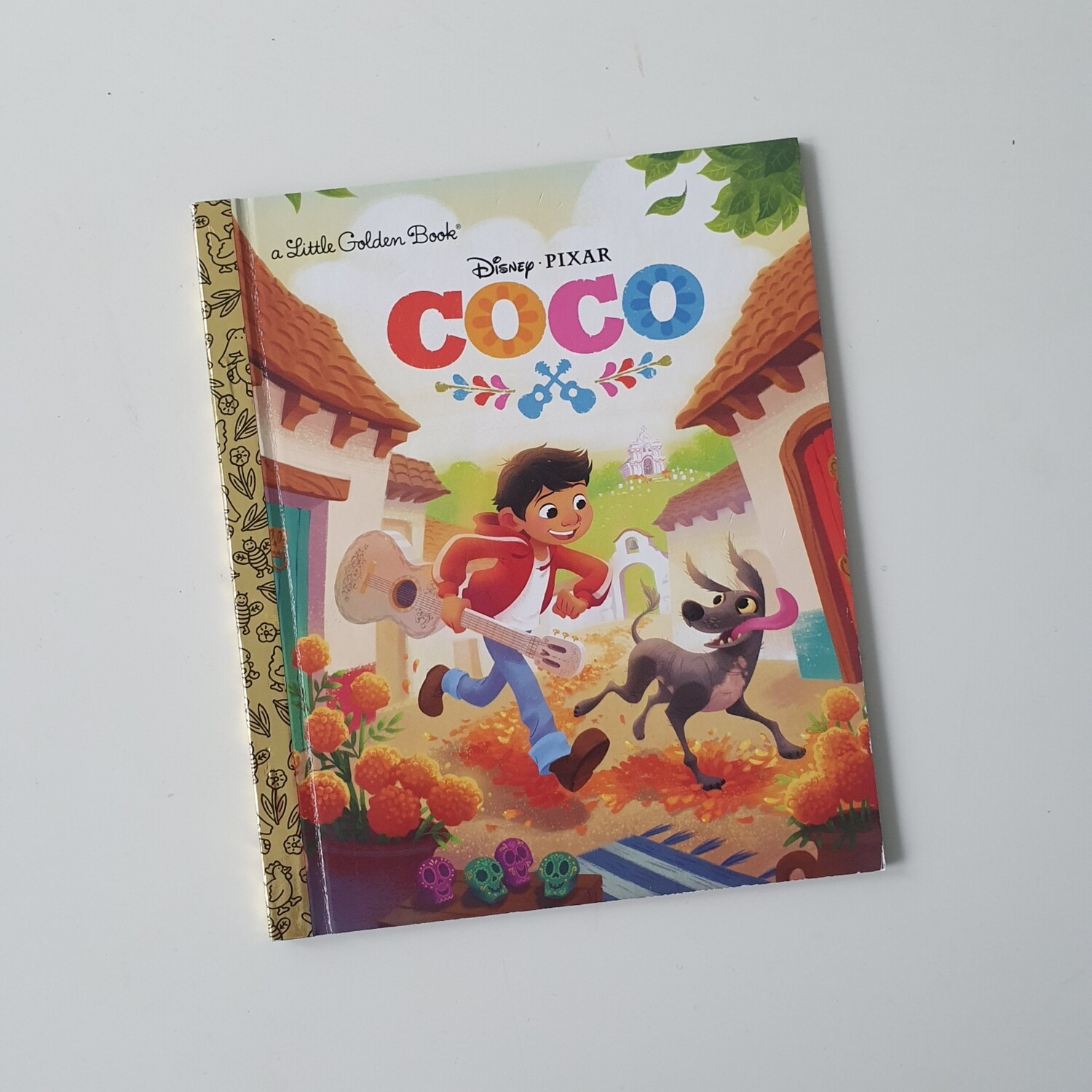 Coco Notebook - board book will come with metal book corners included