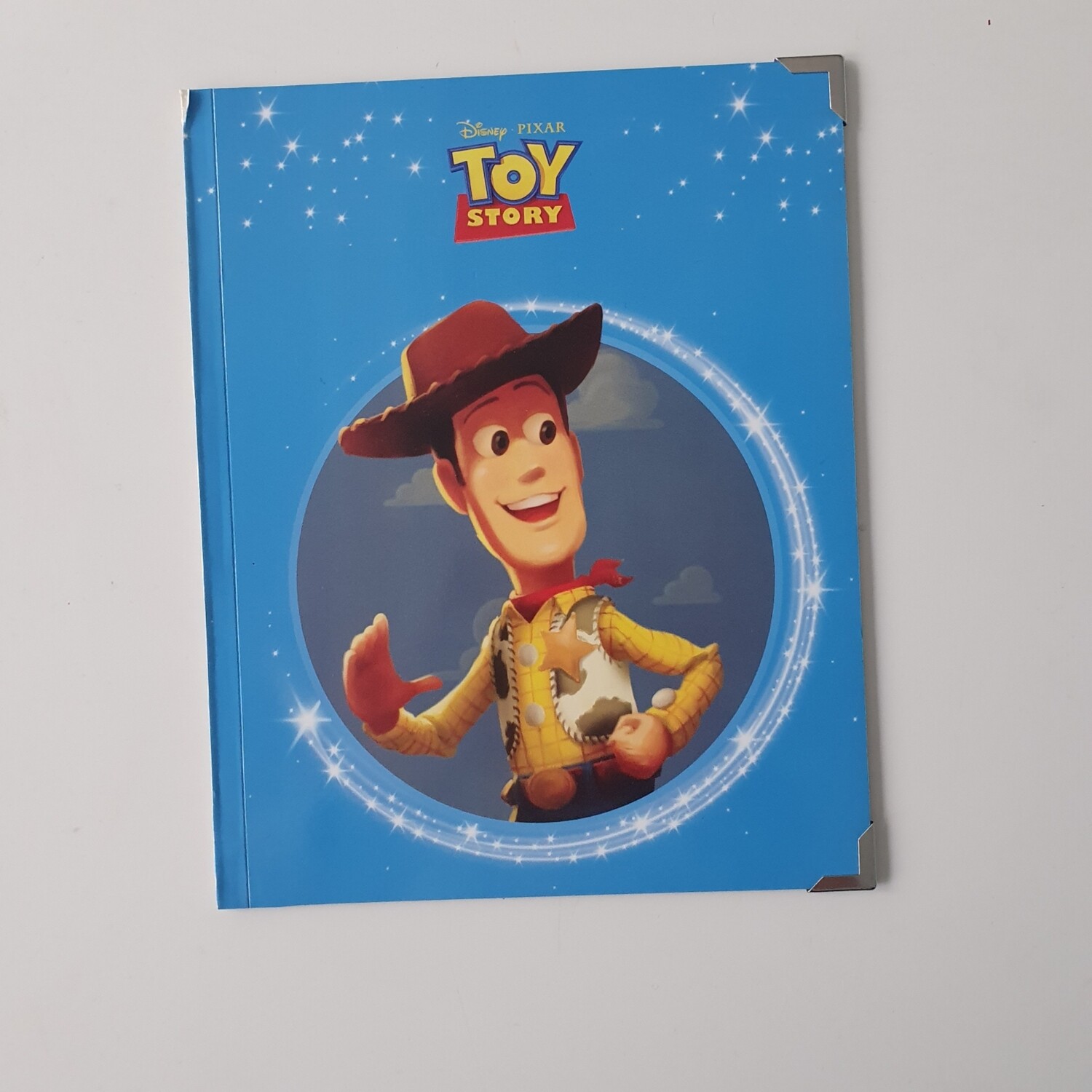 Toy Story - Woody Notebook - board book will come with metal book corners included