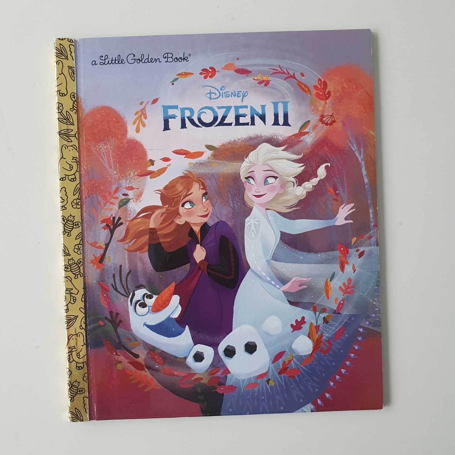 Frozen 2 Notebook - board book will come with metal book corners included