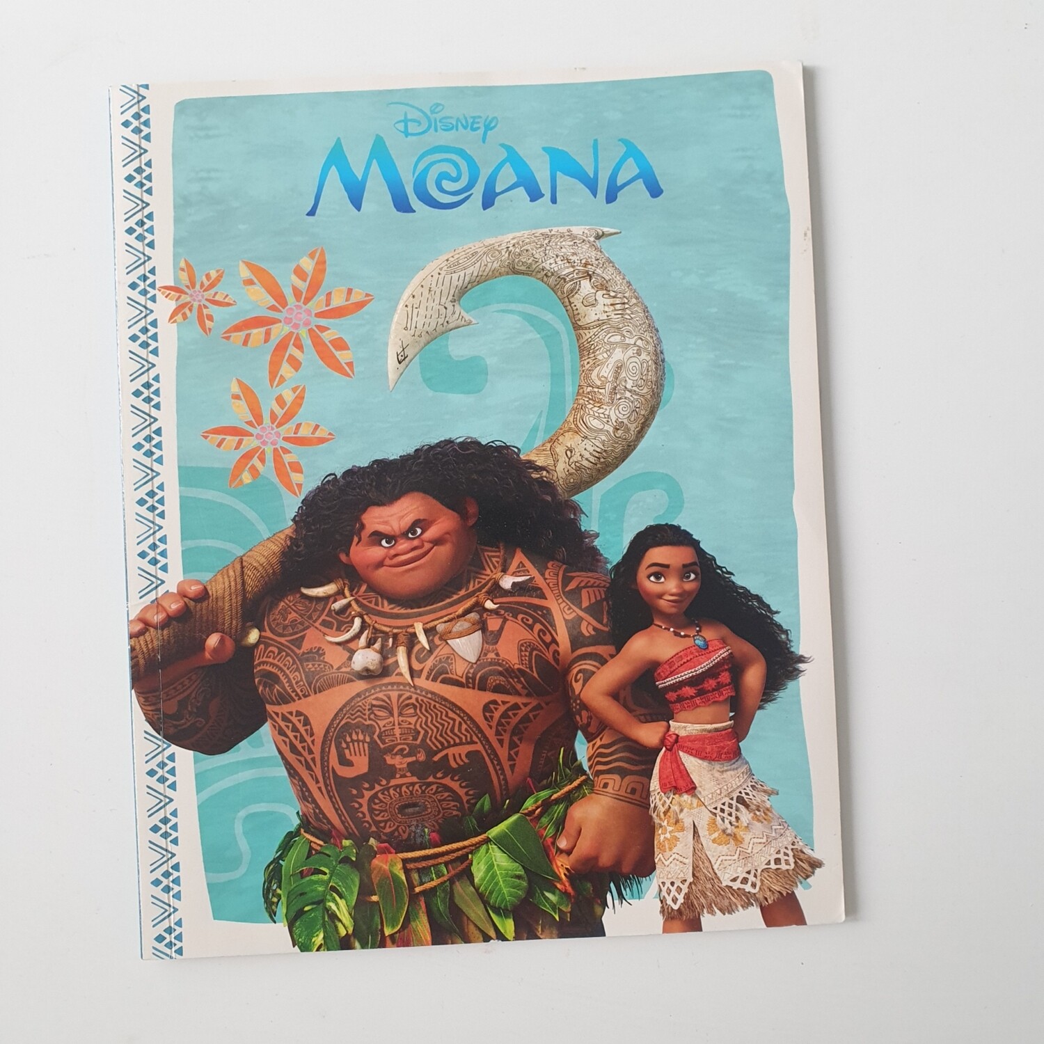 Moana Notebook - made from a paperback book