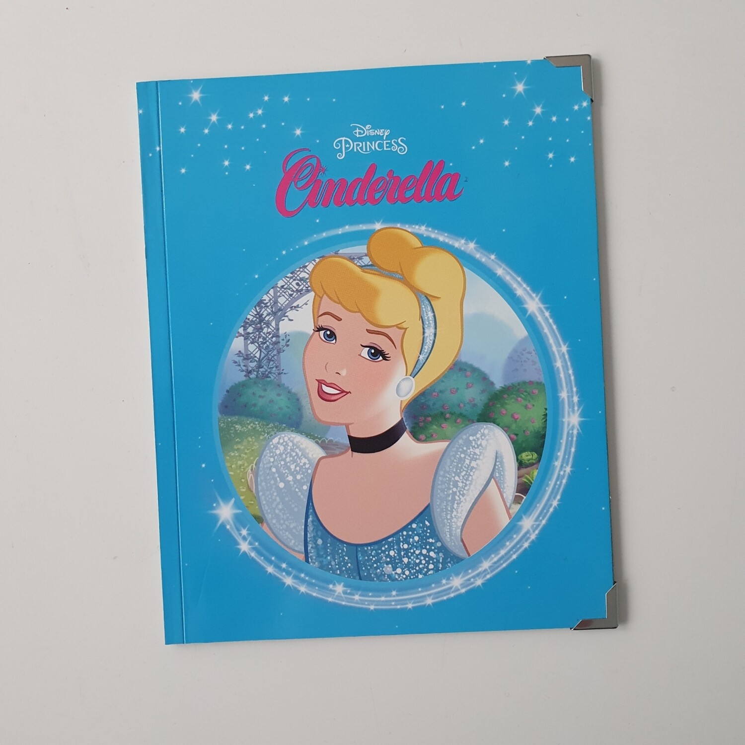 Cinderella Notebook - board book will come with metal book corners included