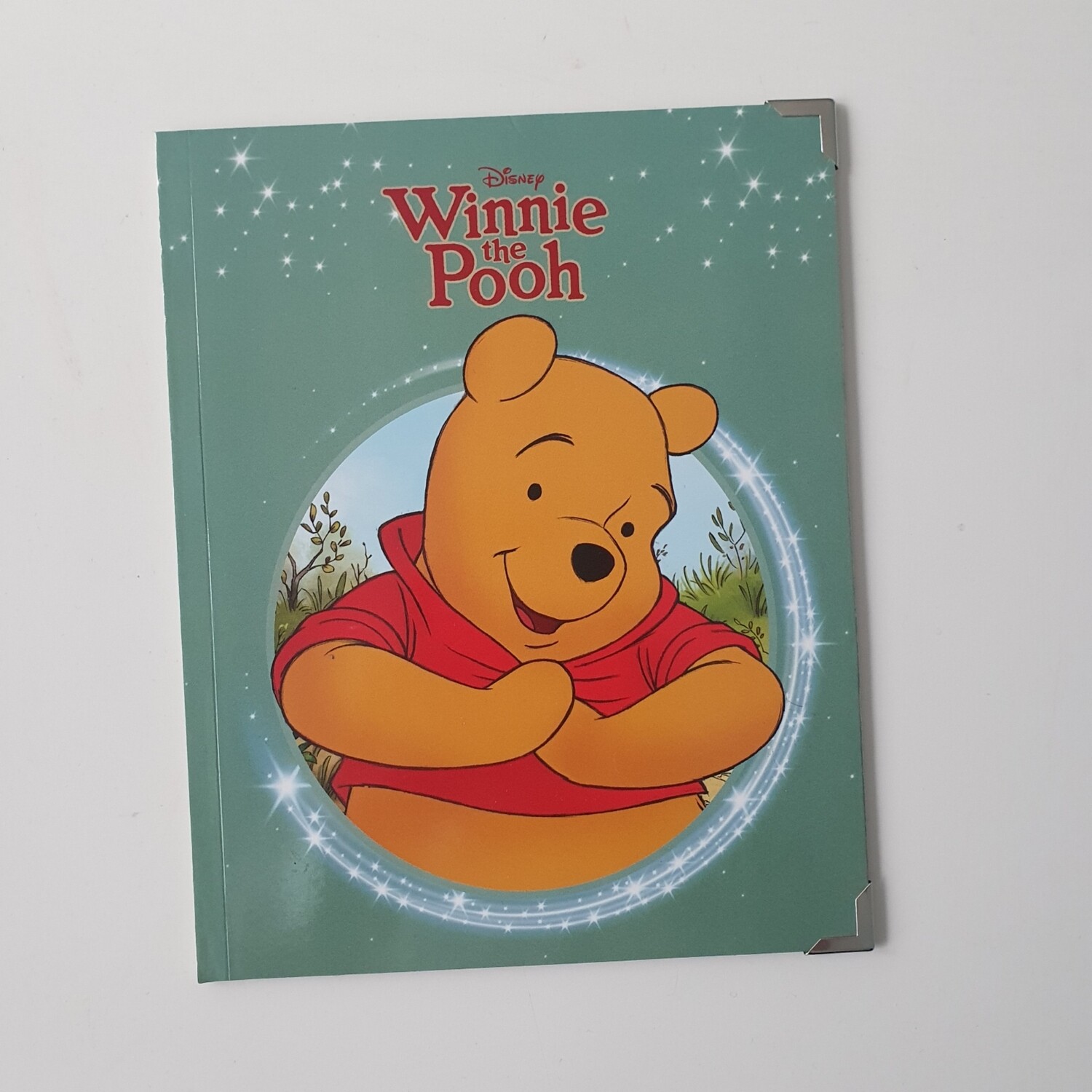 Winnie the Pooh Notebook - board book will come with metal book corners included