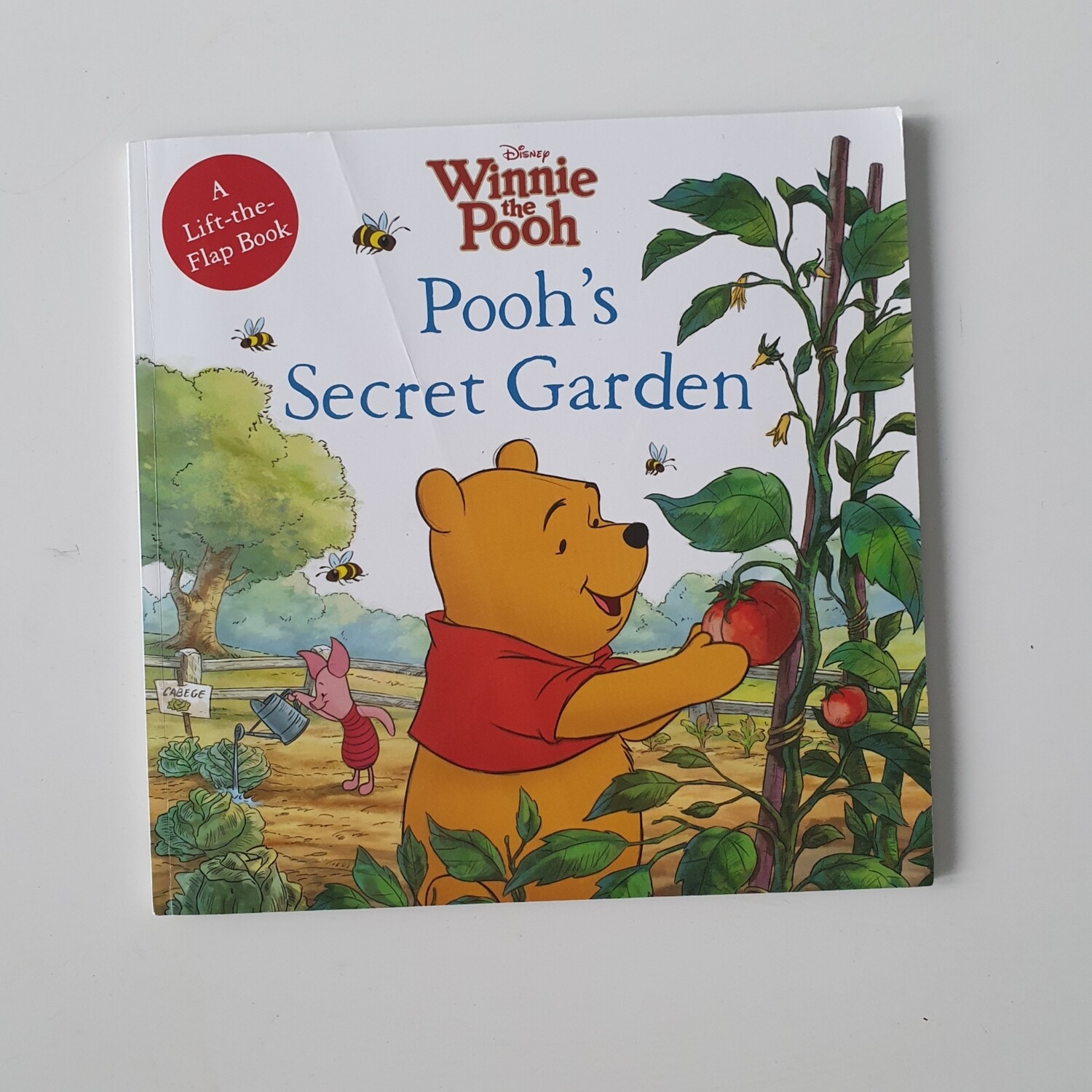 Winnie the Pooh's Secret Garden Notebook - made from a paperback book