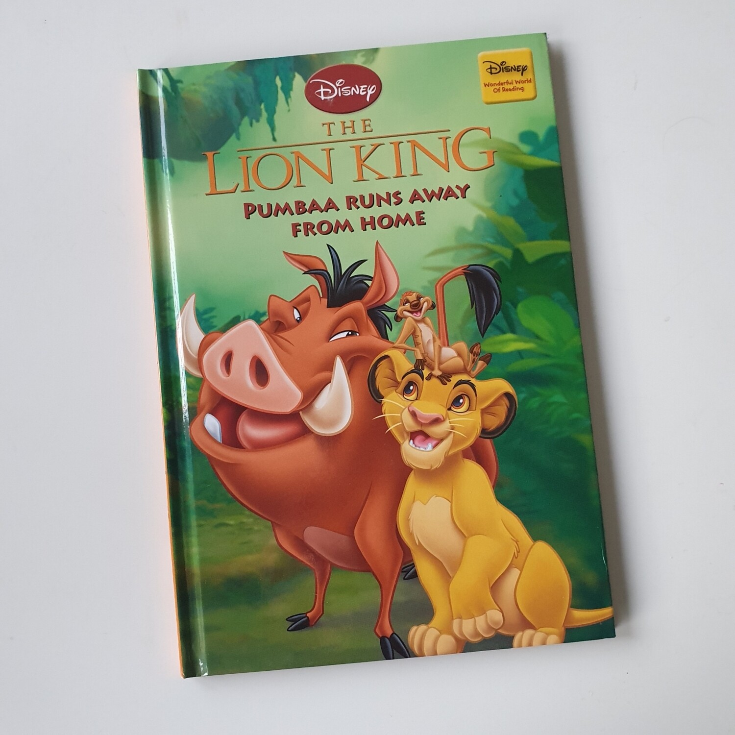 Lion King Pumbaa Runs Away from Home Notebook