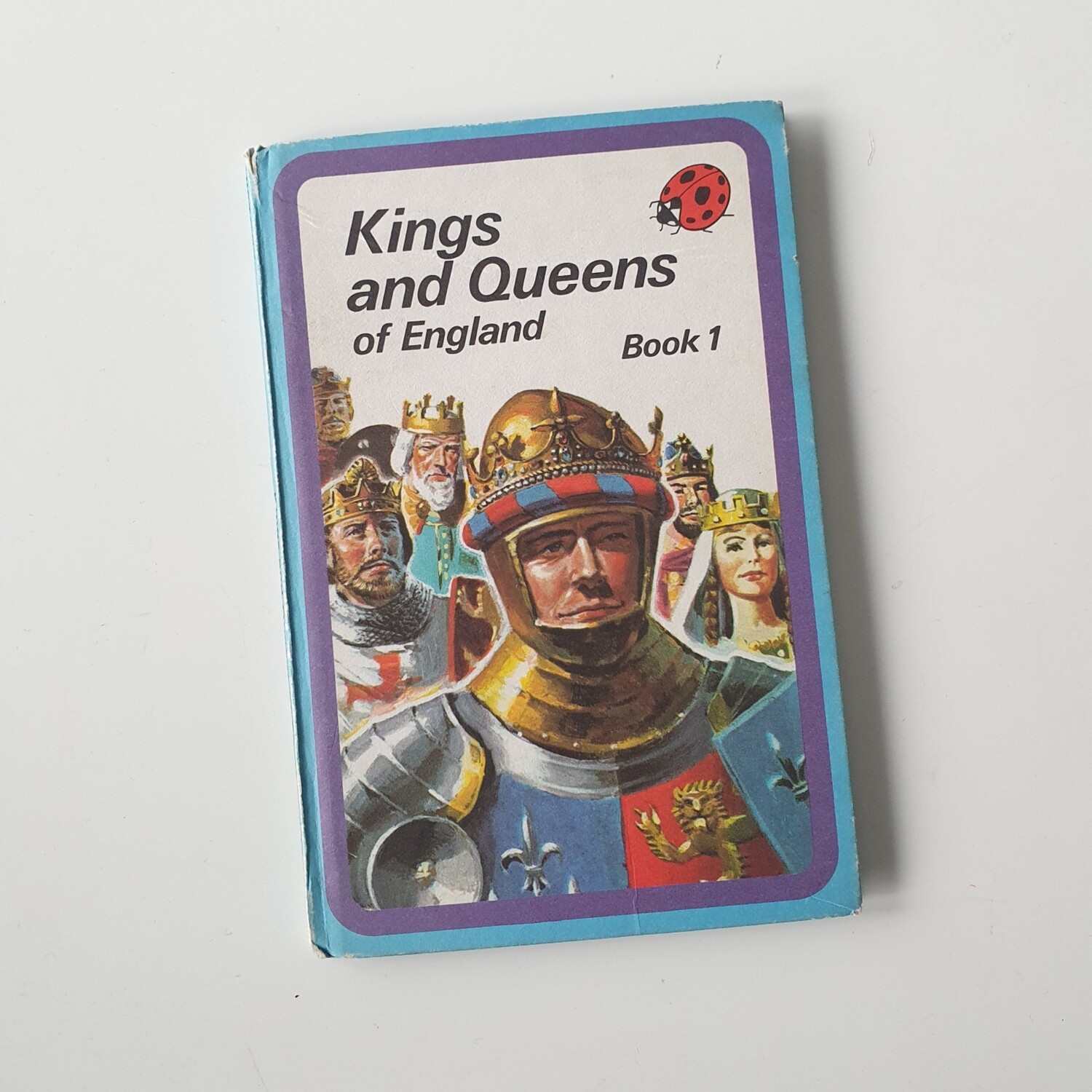 Kings and Queens of England Notebook - Ladybird book