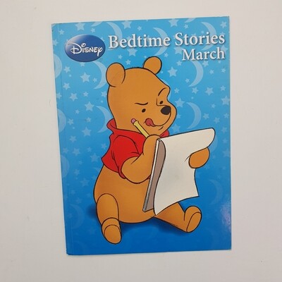 Winnie the Pooh  - Bedtime Stories, March Notebook - made from a paperback book