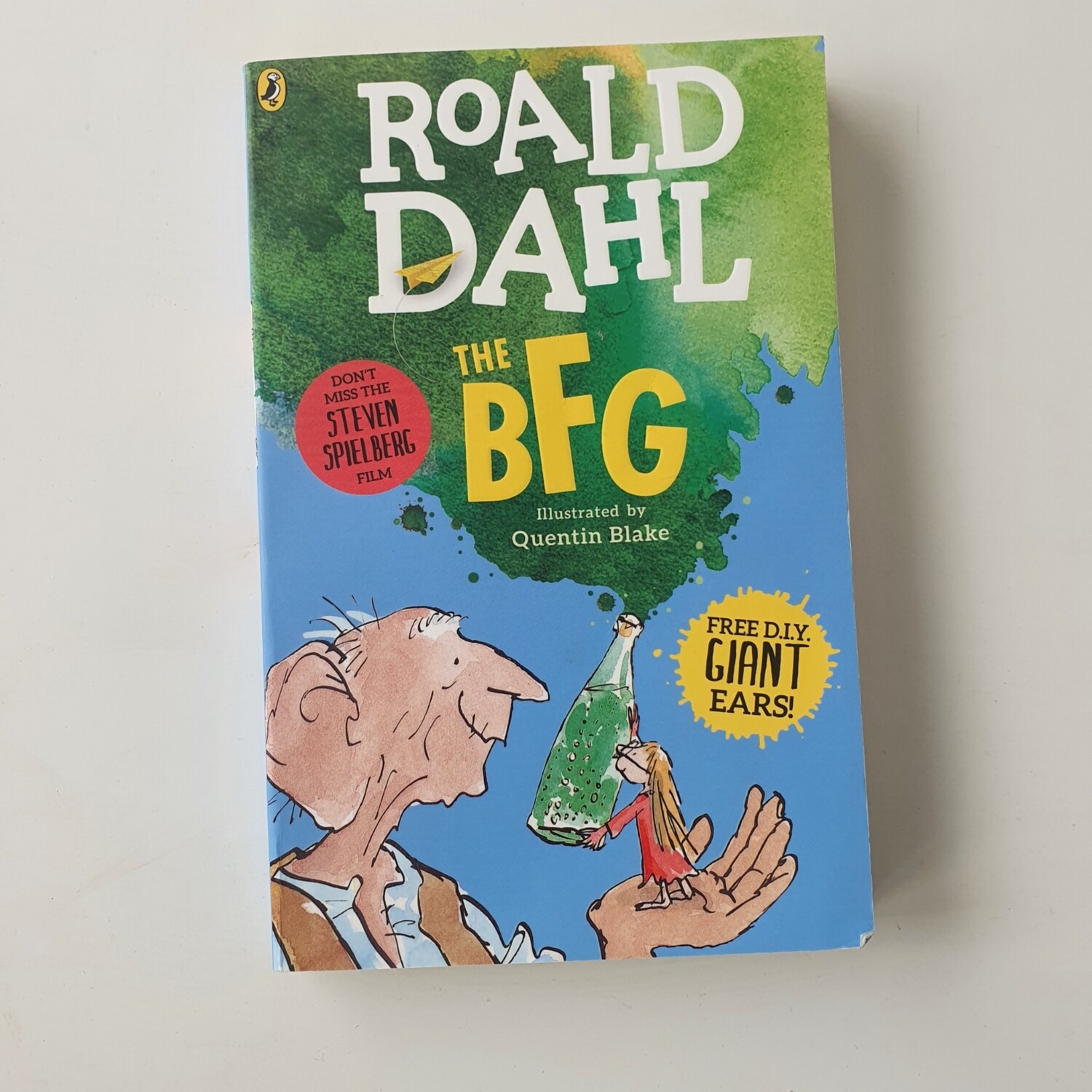 Roald Dahl BFG Notebook - made from a paperback book