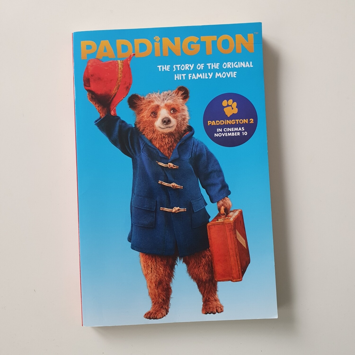 Paddington - made from a paperback book