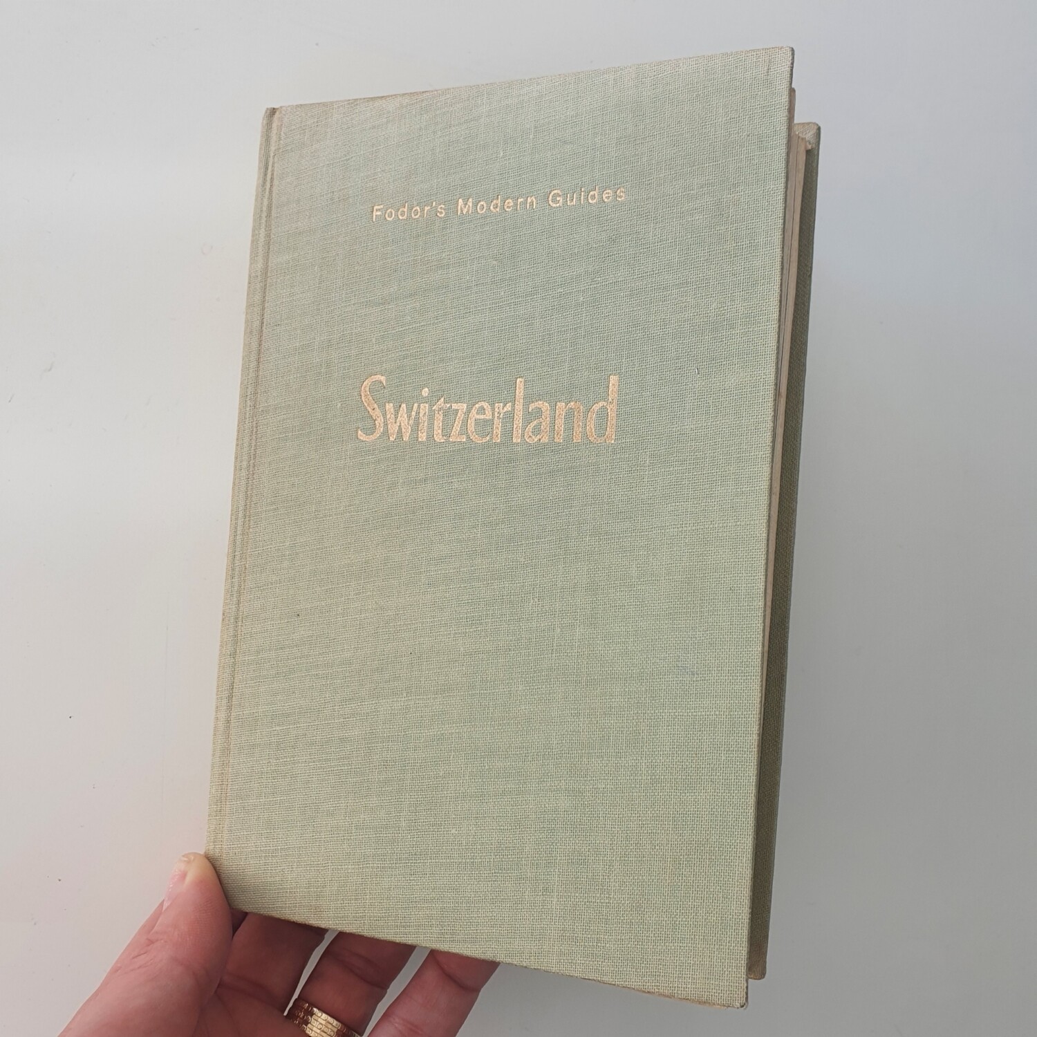 Switzerland - Fodor's Modern Guide 1955