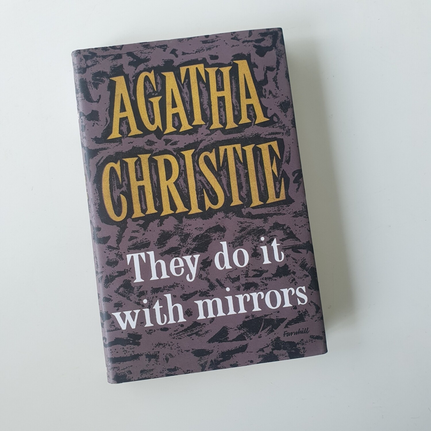 Agatha Christie - They Do It With Mirrors Notebook - made from a dust jacket
