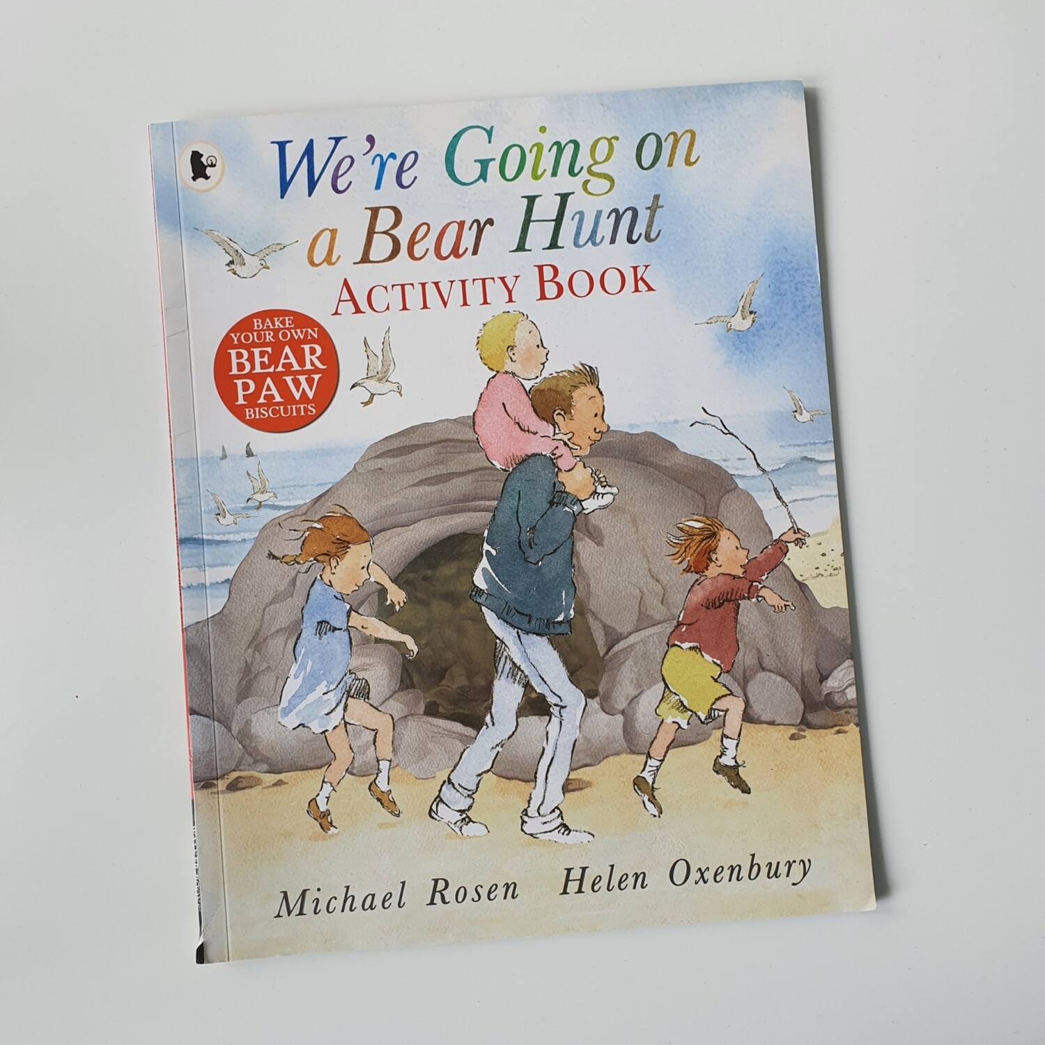 We're Going on a Bear Hunt Activity Book - made from a paperback book, no original book pages