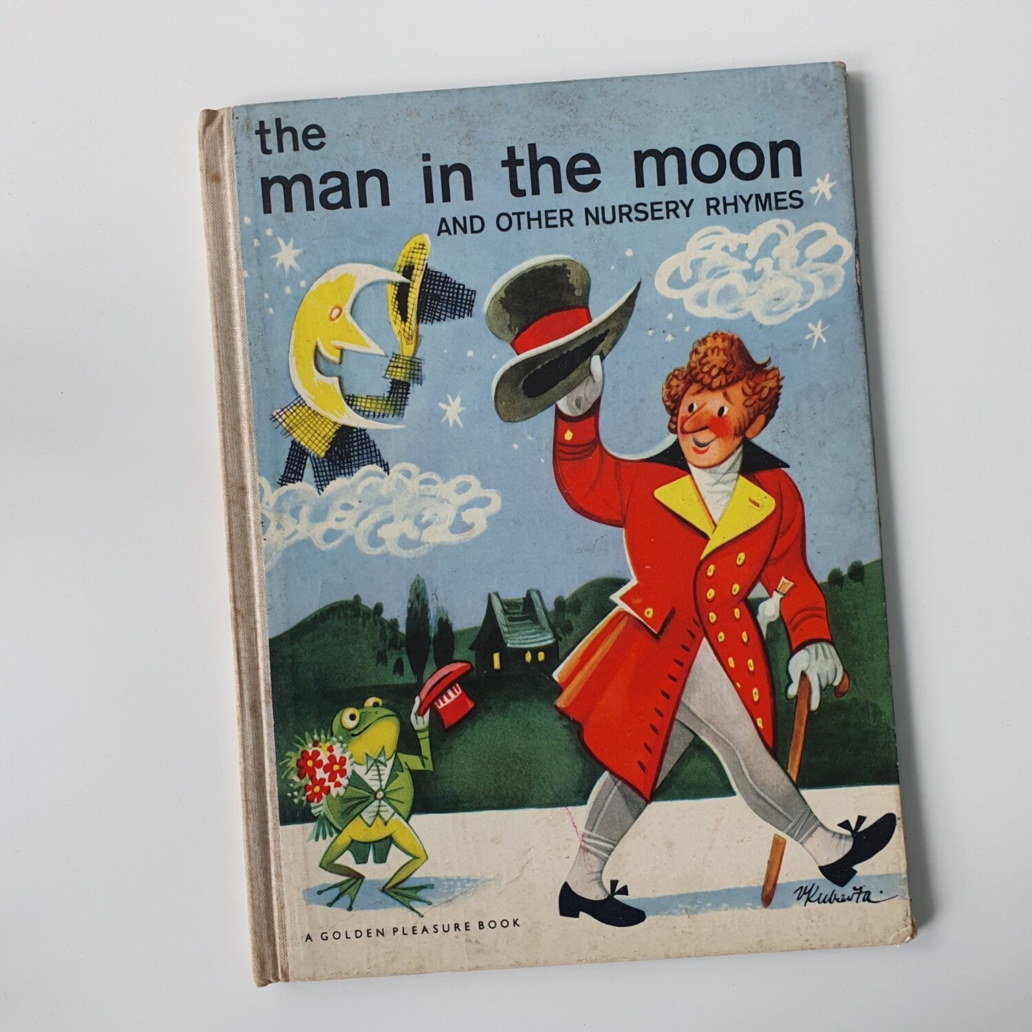 The Man in the Moon and other Nursery Rhymes - no original book pages