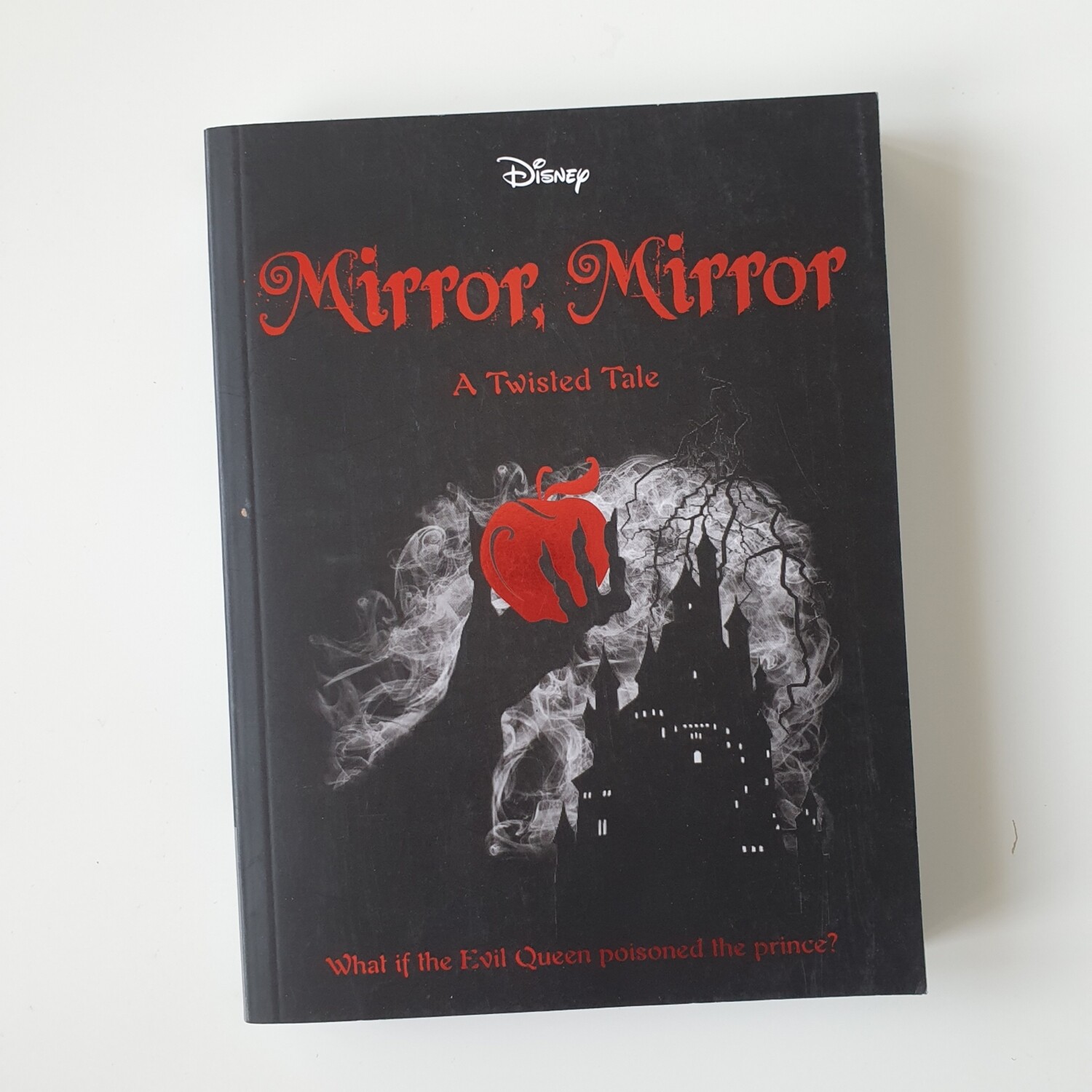 Snow White - Mirror Mirror - A Twisted Tale, Disney Notebook - made from a paperback book, comes with book corners