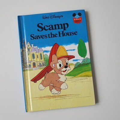 Lady & The Tramp Notebook - Scamp saves the house