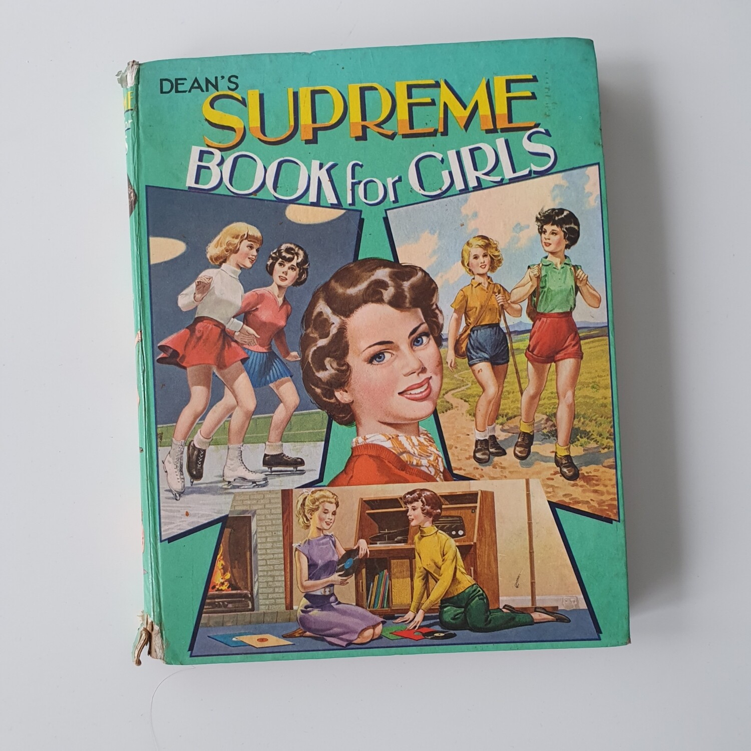 Supreme Book for Girls - Walking, Ice Skating, Records, vinyl 1963