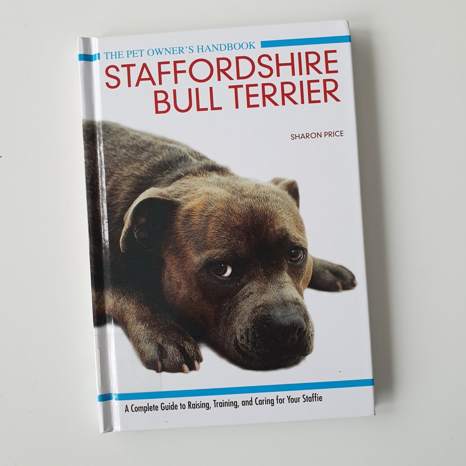 Staffordshire Bull Terrier Notebook - dog Staffie