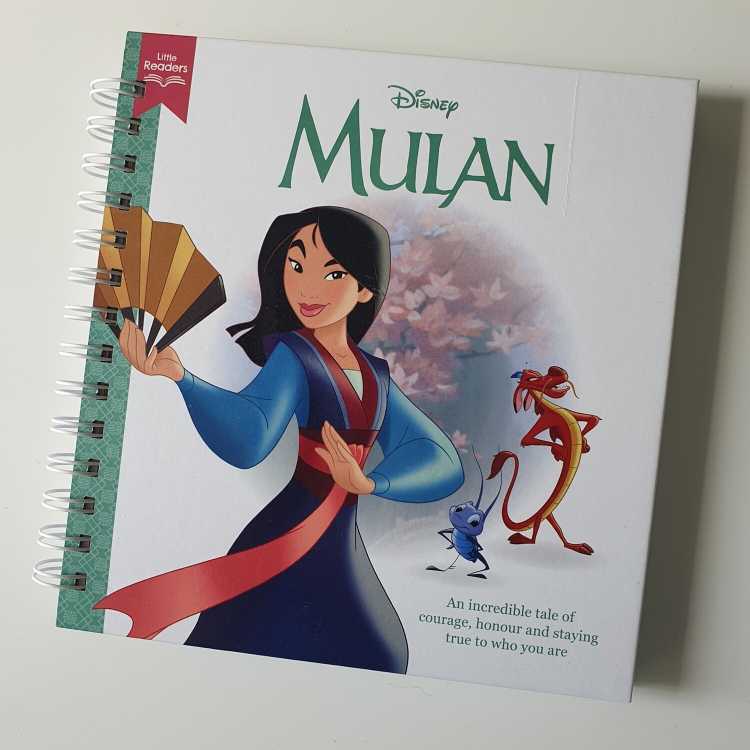 Mulan Plain Paper Notebook - ready to ship