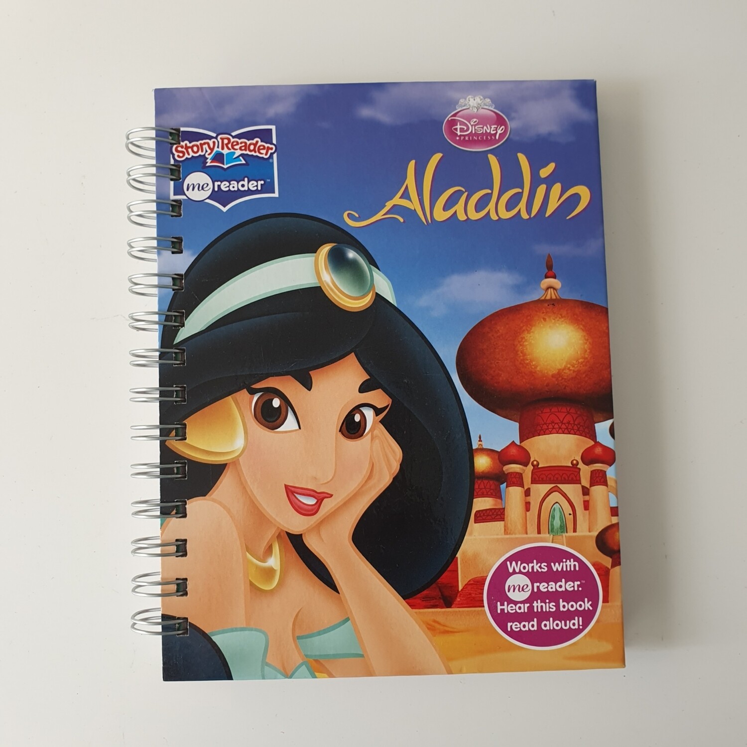 Aladdin Plain paper Notebook, Princess Jasmine