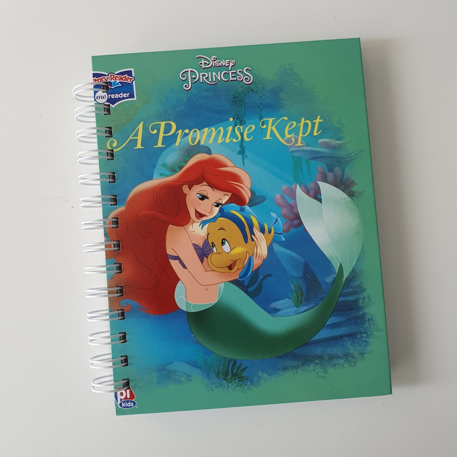 Little Mermaid Plain paper Notebook, Ariel, A Promise Kept