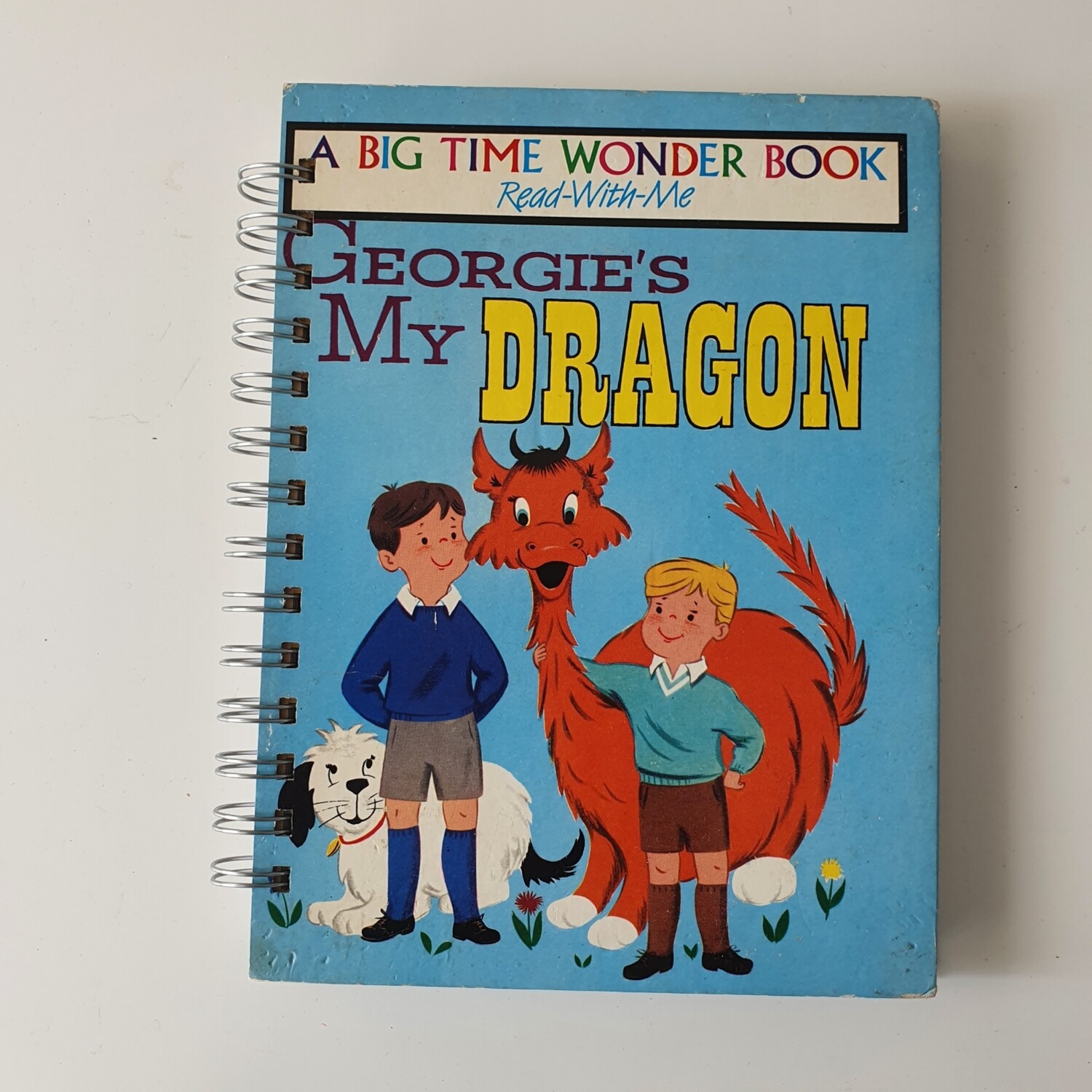 Georgie's My Dragon Plain paper Notebook