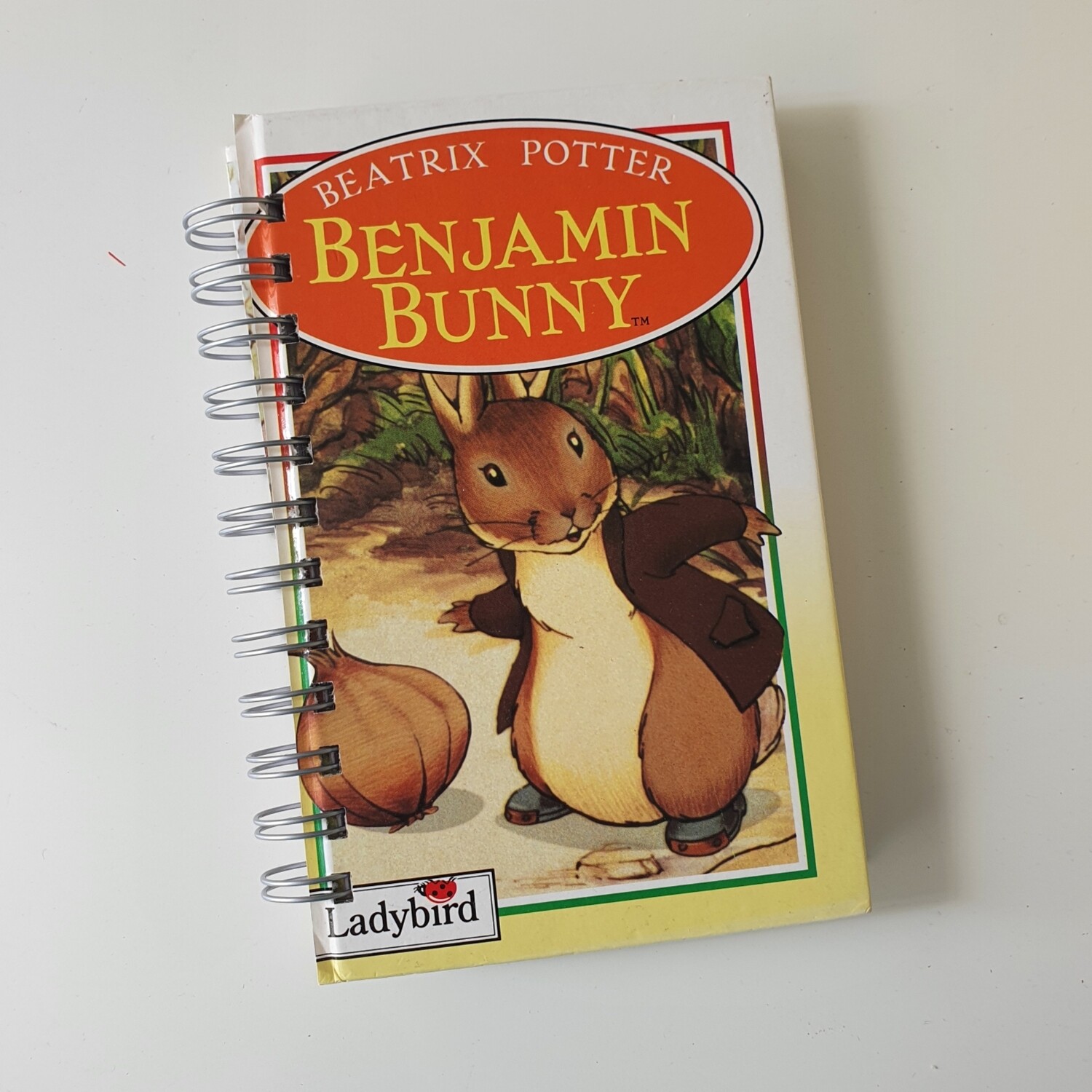 Benjamin Bunny plain paper notebook - ladybird book rabbit