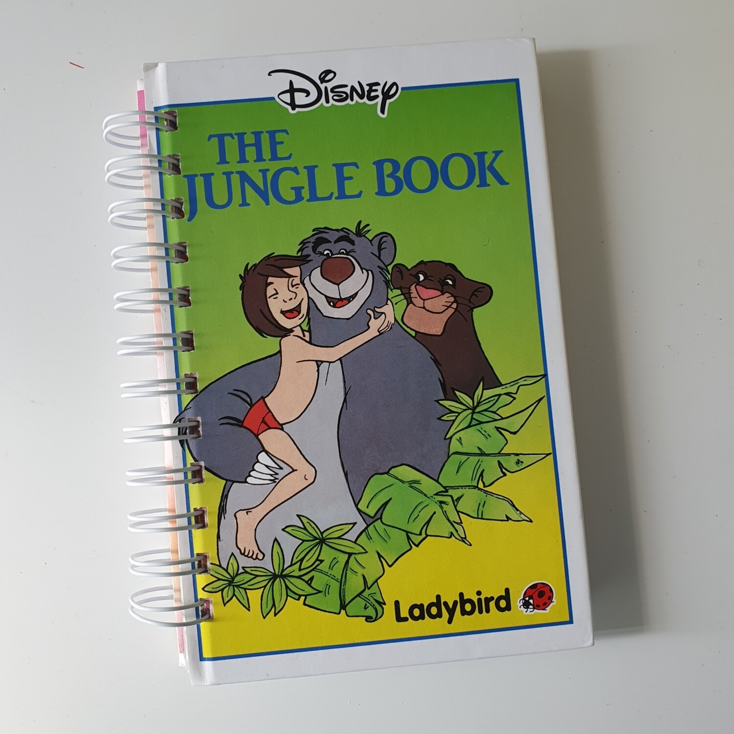 The Jungle Book plain paper notebook - ladybird book