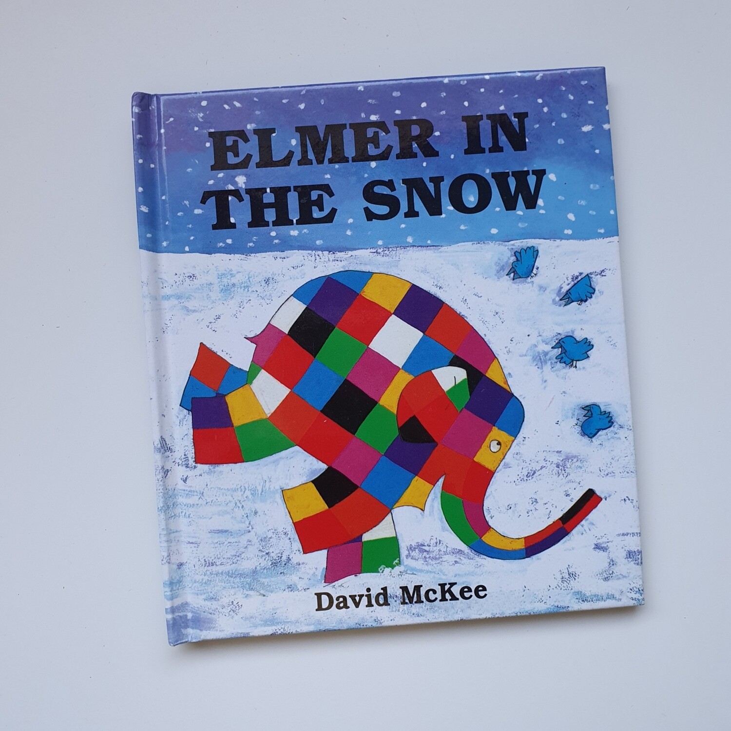 Elmer the Elephant - in the Snow