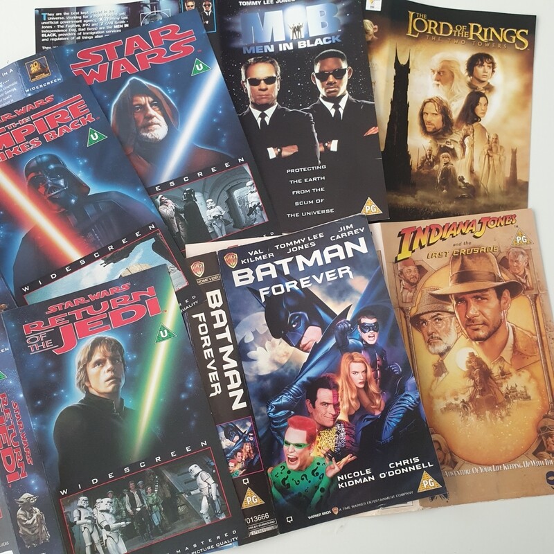 VHS Notebooks - Sci Fi &amp; Adventure