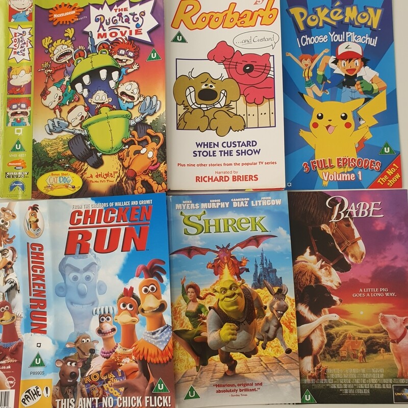 VHS Notebooks - Children and Animation