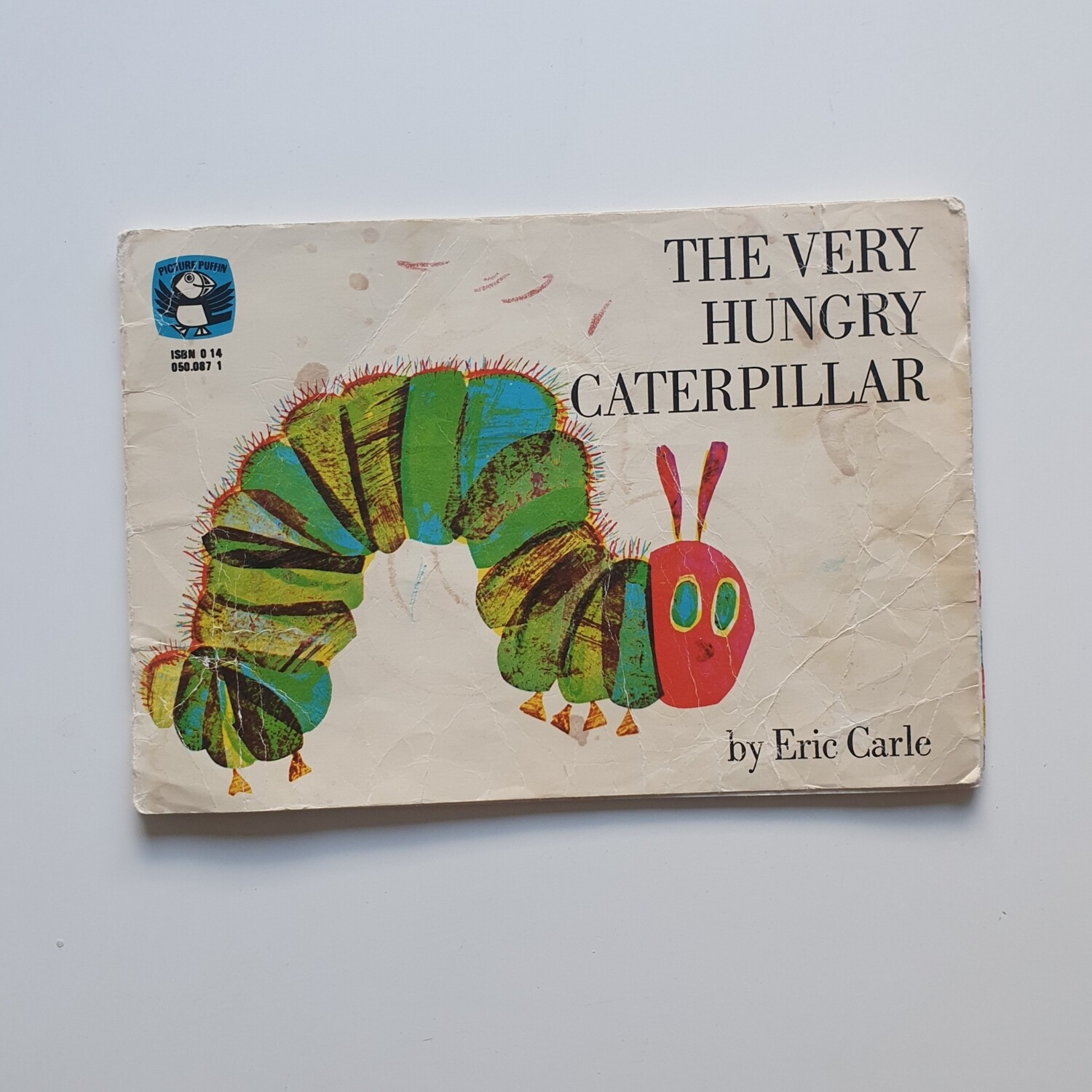 The Very Hungry Caterpillar Notebook - made from a paperback book