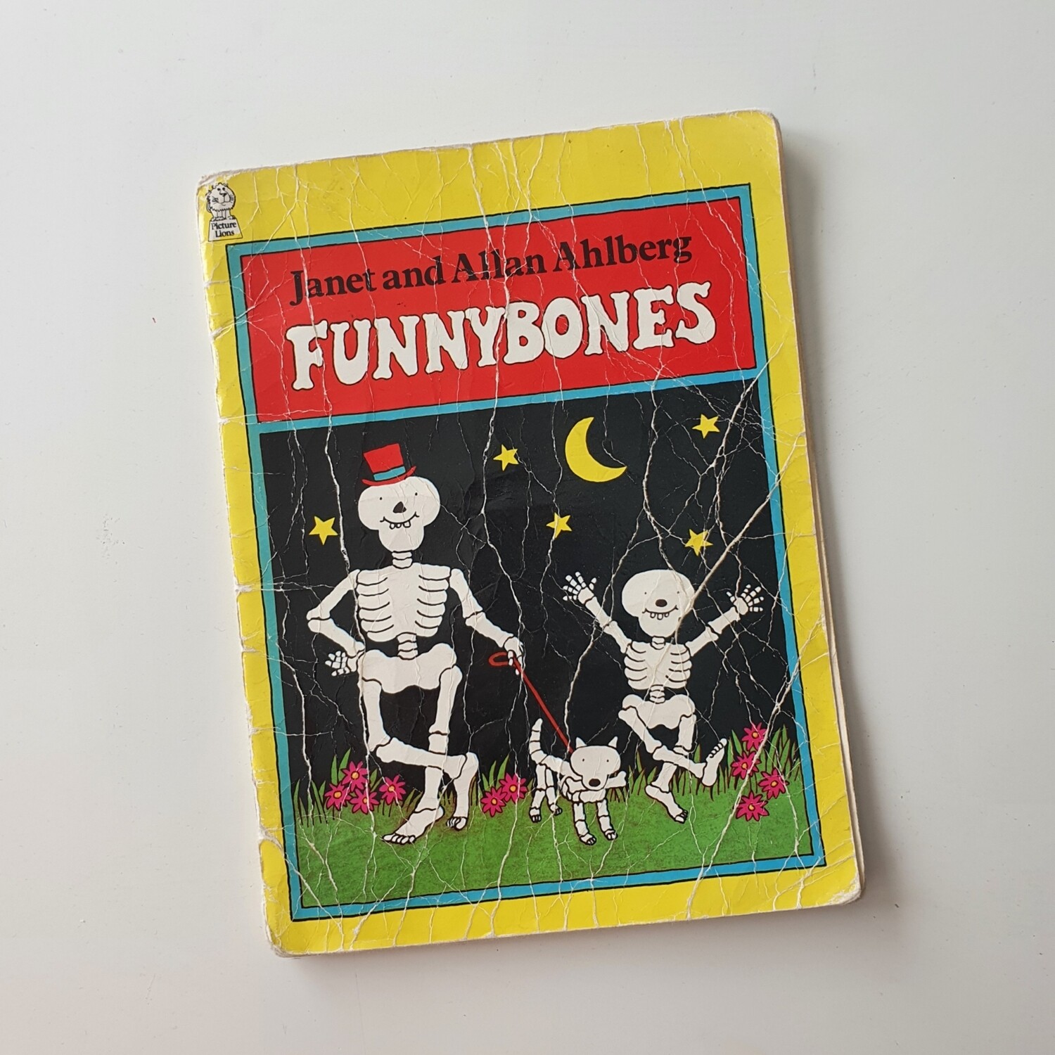 Funnybones Notebook - made from a paperback book