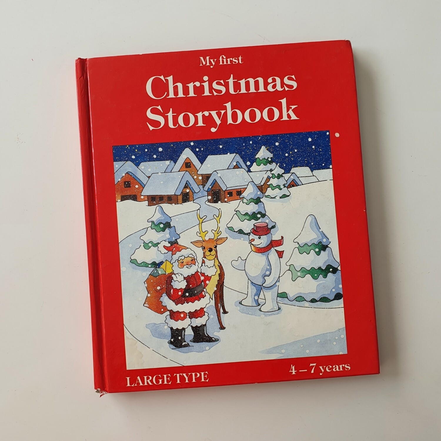 My first Christmas Storybook - reindeer, snowman , santa