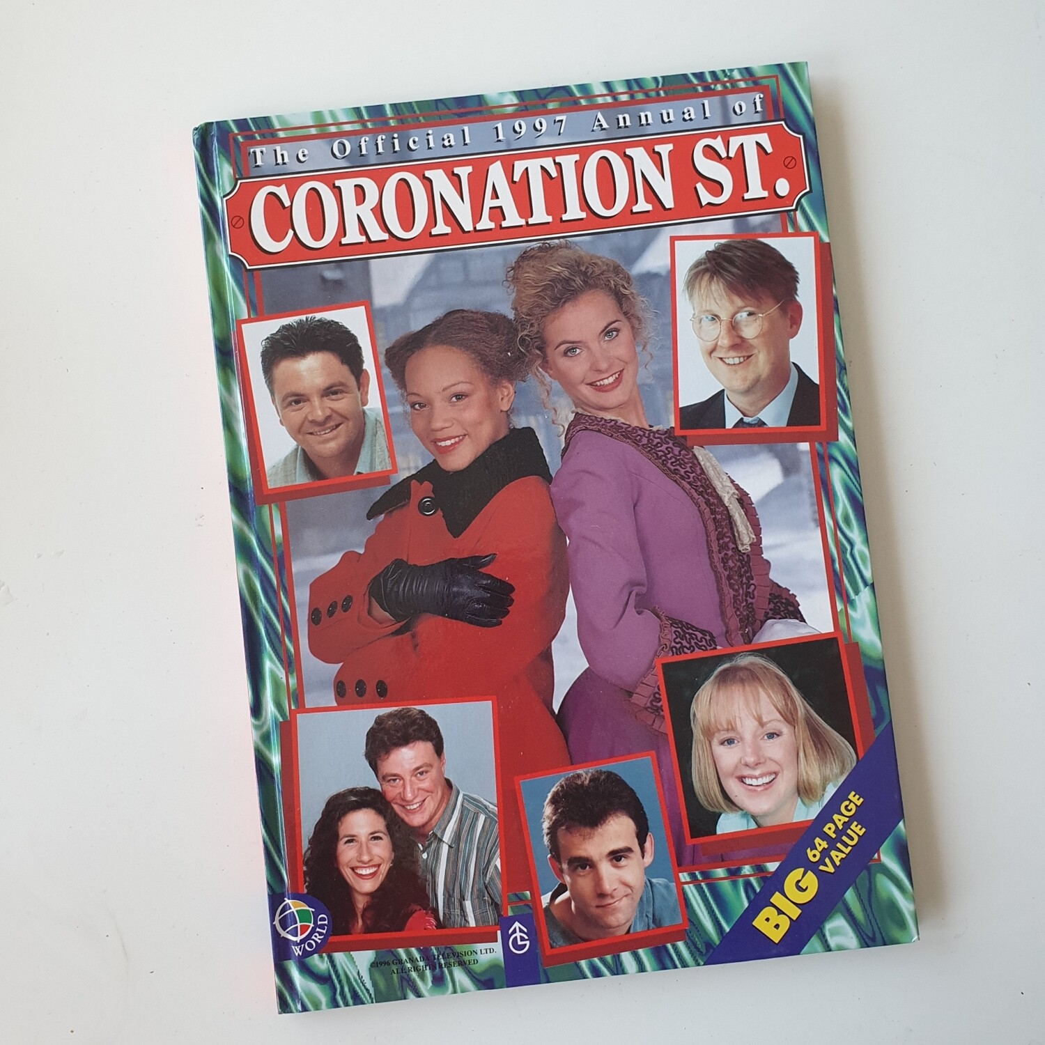 Coronation Street 1997 A4 notebook