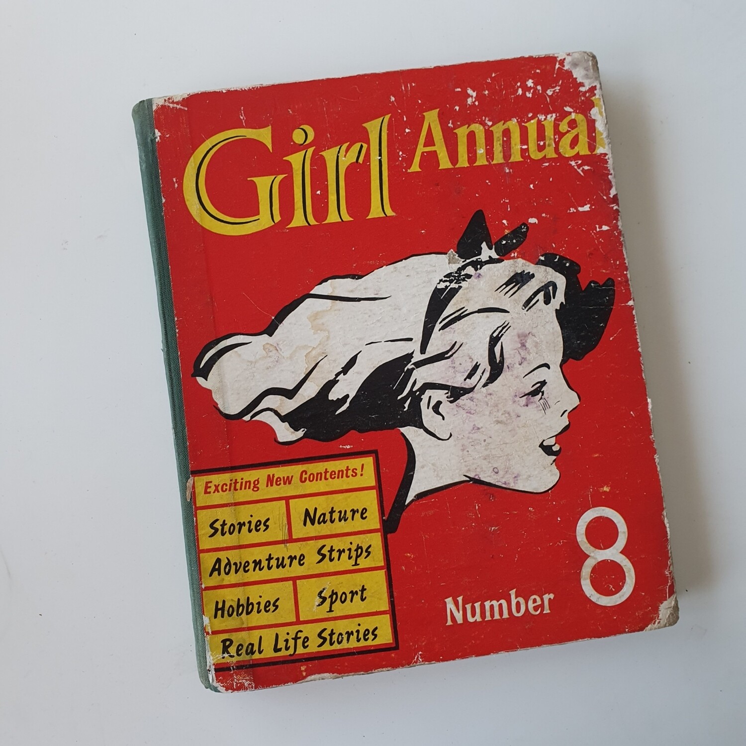 Girl Annual Number 8 , 1959 - damage to edges, book corners will be included